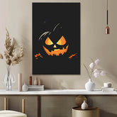 Paint by Numbers Halloween Pumpkin Face